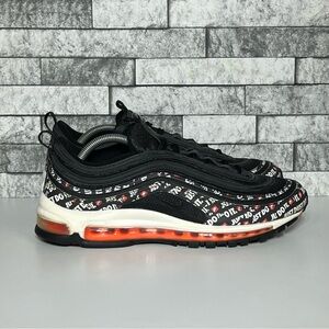 Nike Air Max 97 Men’s 11 Just Do It Pack Black Athletic Sneakers
